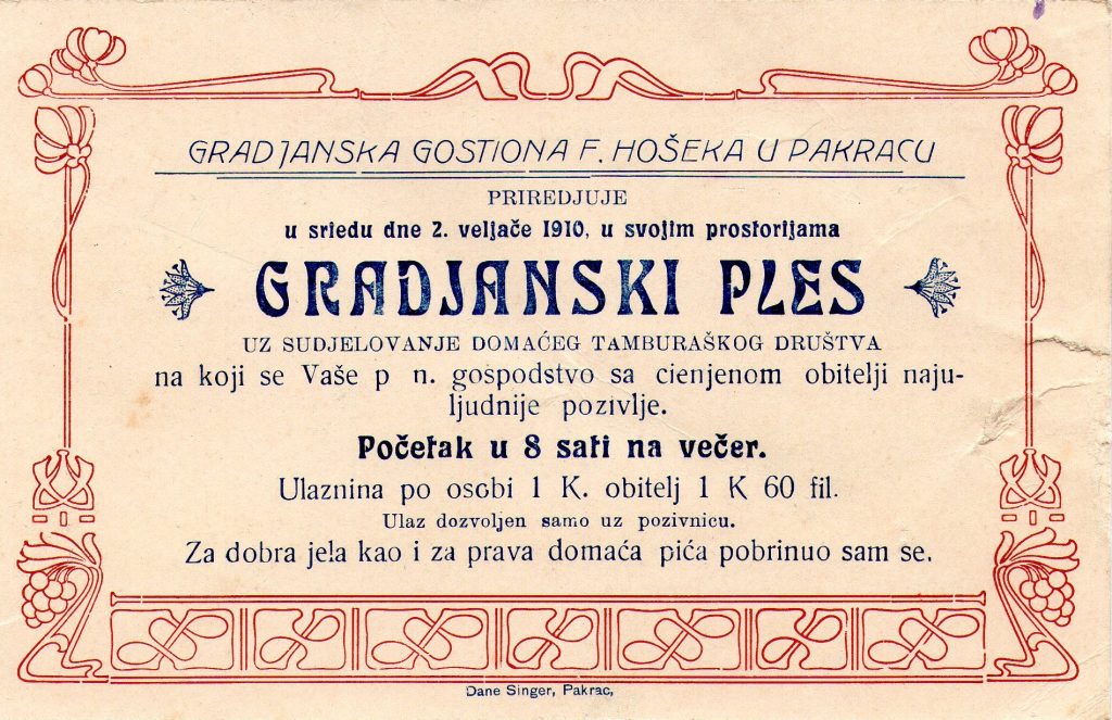 pozivnica-za-gradjanski-ples-u-gostioni-franje-hosekatiskara-dane-singera-pakrac-1910-105×165